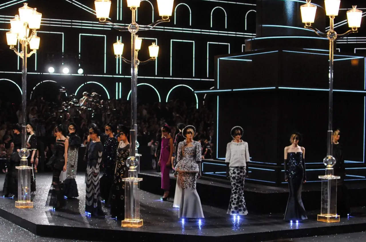 Chanel haute couture runway